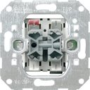 Gira System55 015900 Выключатель жалюзи двухклавишный (10 А, с фиксацией, механизм, скрытая установка)