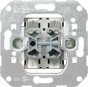 Gira System55 015500 Кнопка П.К. + П.К. двухклавишный (10 А, механизм, скрытая установка)