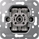 Gira System55 010700 Переключатель одноклавишный перекрестный (10 А, механизм, с возм. подсветки, скрытая установка)