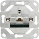 Gira System55 245100 Розетка компьютерная наклонная (RJ45, cat.6, STP, механизм, скрытая установка)