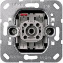 Gira F100 00010600 Выключатель одноклавишный (10 А, с возм. подсветки, механизм, скрытая установка)