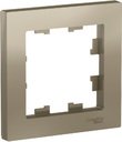 Schneider Electric AtlasDesign ATN000501 Рамка 1-постовая (шампань)