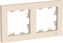 Schneider Electric AtlasDesign ATN000202 Рамка 2-постовая (бежевая)