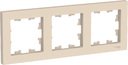 Schneider Electric AtlasDesign ATN000203 Рамка 3-постовая (бежевая)