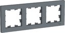 Schneider Electric AtlasDesign ATN000703 Рамка 3-постовая (грифель)