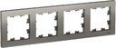 Schneider Electric AtlasDesign ATN000904 Рамка 4-постовая (сталь)