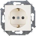 Simon Simon 15 1591443-031 Розетка одинарная (16 А, з/к, шторки, под рамку, скрытая установка, слоновая кость)