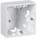 Коробка монтажная 1 пост Simon 15 (накладная, белая)