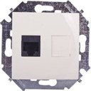 Simon Simon 15 1591551-031 Розетка компьютерная (RJ45, cat.5e, AMP, под рамку, скрытая установка, слоновая кость)