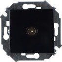 Simon Simon 15 1591475-032 Розетка телевизионная (TV, под рамку, скрытая установка, черный глянец)