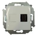 Simon Simon 15 1591407-034 Розетка HDMI (HDMI, тип А, под рамку, скрытая установка, шампань)