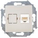 Simon Simon 15 1591598-034 Розетка компьютерная (RJ45, cat.5e, под рамку, скрытая установка, шампань)