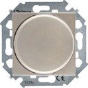 Simon Simon 15 1591790-034 Светорегулятор роторный электронный проходной (R+L, 20-500 Вт, под рамку, скрытая установка, шампань)