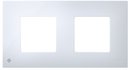 Simon 27 Play 2700627-060 Рамка 2-постовая (антибактериальная, белая)