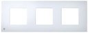 Simon 27 Play 2700637-060 Рамка 3-постовая (антибактериальная, белая)