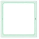 Simon 27 Play 2700670-111 Декоративная вставка (зеленый полупрозрачный)