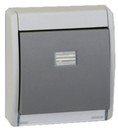 Simon 44 Aqua 4400010-035 Рамка 1 пост (с клавишей, подсветка, серый)