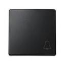 Simon 73 Loft 73017-62 Клавиша одиночная ("звонок", графит)