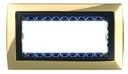 Simon 82 Centralizations 82884-66 Рамка (8 модулей, золото/графит)