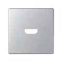 Simon 82 Detail 8201094-93 Крышка розетки HDMI (HDMI, алюминий)