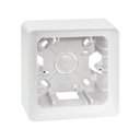 Simon 82 Detail 8200750-030 Коробка монтажная 1 пост (накладная, белая)