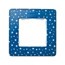 Simon 82 Detail Imagine 8200610-221 Рамка 1-постовая (индиго в белые звезды/белый)