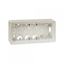 Simon 82 Detail 8200770-031 Коробка монтажная 3 поста (накладная, слоновая кость)