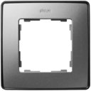 Simon 82 Detail 8201610-293 Рамка 1-постовая (алюминий/графит)
