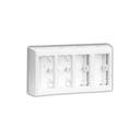 Simon Connect S-Pro SBC400-14 Коробка монтажная 4 модуля (накладная, графит)