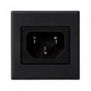 Simon Connect K306A-14 Адаптер с гнездовым разъемом С13 (графит)