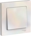 Schneider Electric AtlasDesign ATN000412 Выключатель одноклавишный (10 А, в сборе, скрытая установка, жемчуг)