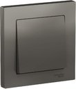 Schneider Electric AtlasDesign ATN000912 Выключатель одноклавишный (10 А, в сборе, скрытая установка, сталь)