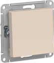 Schneider Electric AtlasDesign ATN000215 Выключатель однокнопочный (10 А, под рамку, скрытая установка, бежевый)