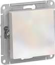 Schneider Electric AtlasDesign ATN000415 Выключатель однокнопочный (10 А, под рамку, скрытая установка, жемчуг)