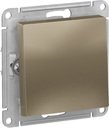 Schneider Electric AtlasDesign ATN000515 Выключатель однокнопочный (10 А, под рамку, скрытая установка, шампань)