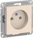Schneider Electric AtlasDesign ATN000241 Розетка без заземляющего контакта (16 А, под рамку, скрытая установка, бежевая)
