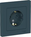Schneider Electric AtlasDesign ATN000844 Розетка с заземляющим контактом (16 А, в сборе, шторки, скрытая установка, изумруд)