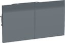 Schneider Electric AtlasDesign ATN000728 Розетка двойная с заземляющим контактом (16 А, в сборе, шторки, крышка, скрытая установка, грифель)