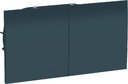 Schneider Electric AtlasDesign ATN000828 Розетка двойная с заземляющим контактом (16 А, в сборе, шторки, крышка, скрытая установка, изумруд)