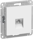 Schneider Electric AtlasDesign ATN000181 Розетка телефонная (RJ11, под рамку, скрытая установка, белая)