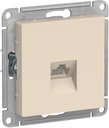 Schneider Electric AtlasDesign ATN000283 Розетка компьютерная (RJ45, под рамку, скрытая установка, бежевая)