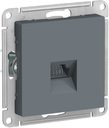 Schneider Electric AtlasDesign ATN000783 Розетка компьютерная (RJ45, под рамку, скрытая установка, грифель)