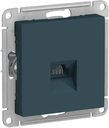 Schneider Electric AtlasDesign ATN000883 Розетка компьютерная (RJ45, под рамку, скрытая установка, изумруд)