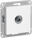 Schneider Electric AtlasDesign ATN000191 Розетка телевизионная оконечная (TV, под рамку, скрытая установка, белая)