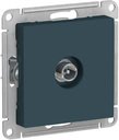 Schneider Electric AtlasDesign ATN000891 Розетка телевизионная оконечная (TV, под рамку, скрытая установка, изумруд)