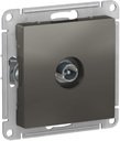 Schneider Electric AtlasDesign ATN000991 Розетка телевизионная оконечная (TV, под рамку, скрытая установка, сталь)
