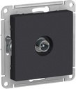 Schneider Electric AtlasDesign ATN001091 Розетка телевизионная оконечная (TV, под рамку, скрытая установка, карбон)