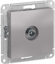 Schneider Electric AtlasDesign ATN000393 Розетка телевизионная (TV, "звезда", под рамку, скрытая установка, алюминий)