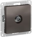Schneider Electric AtlasDesign ATN000693 Розетка телевизионная (TV, "звезда", под рамку, скрытая установка, мокко)