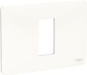 Schneider Electric Unica Studio NU210118 Рамка 1-модульная (горизонтальная, белая)